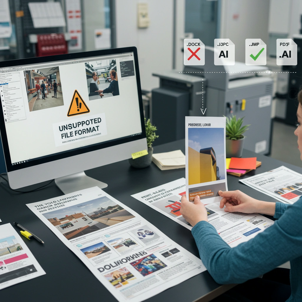 file format for printing poster