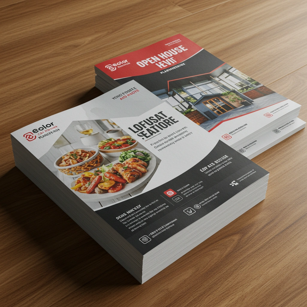 flyer printing design ideas