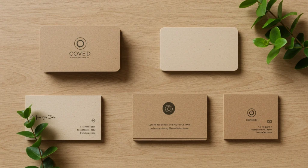 eco business card printing